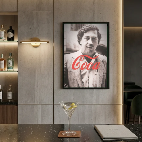bar and restaurant decoration, coca cola