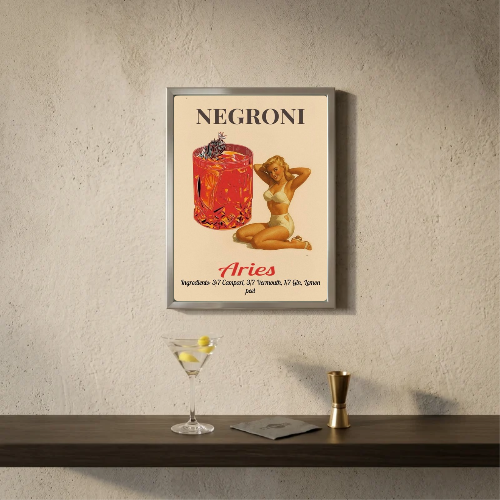 bar and restaurant decoration negroni aries