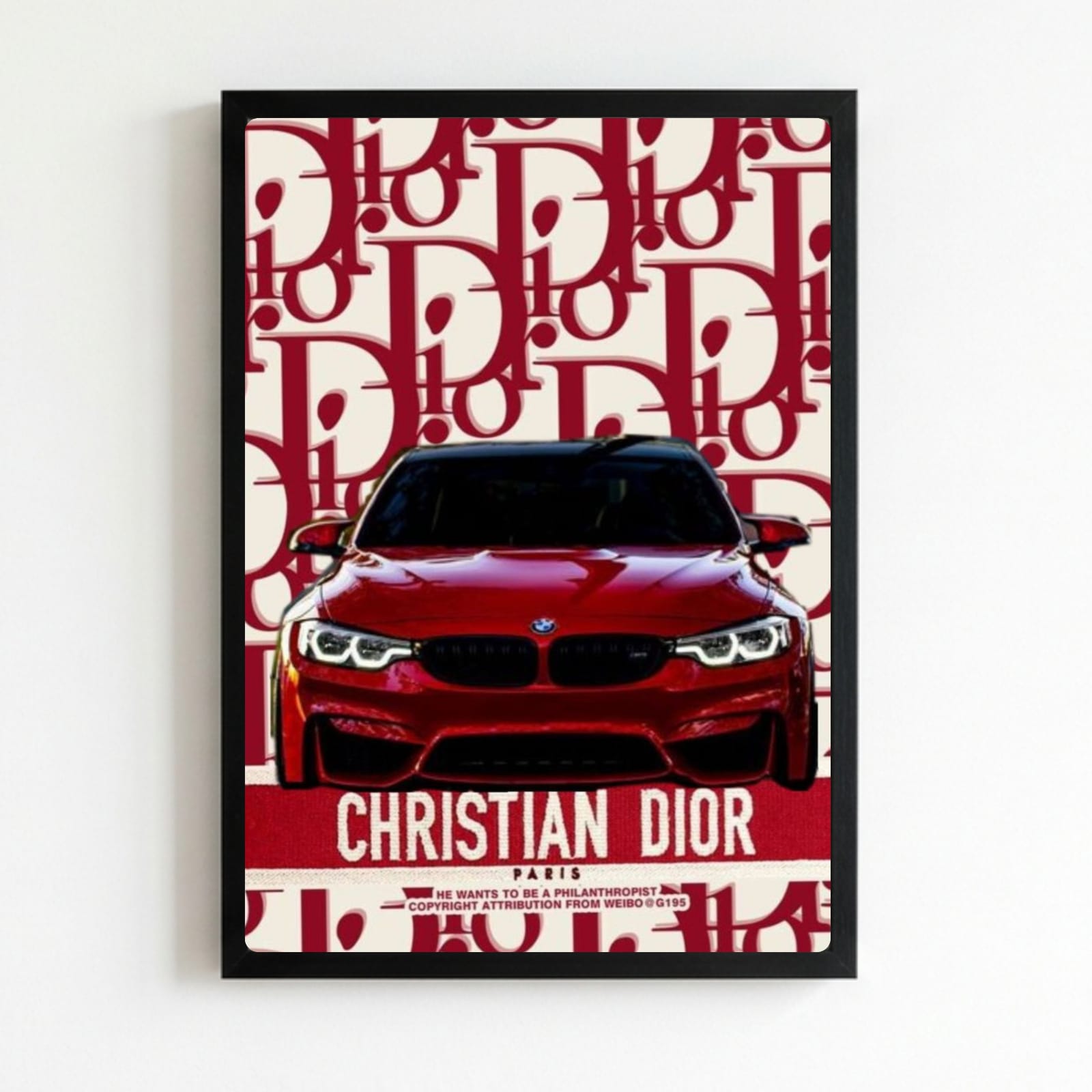 BMW poster