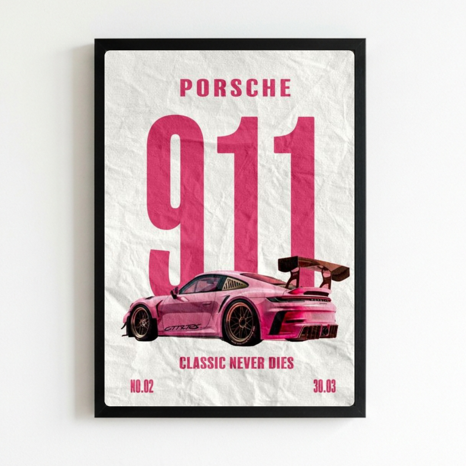 porsche poster