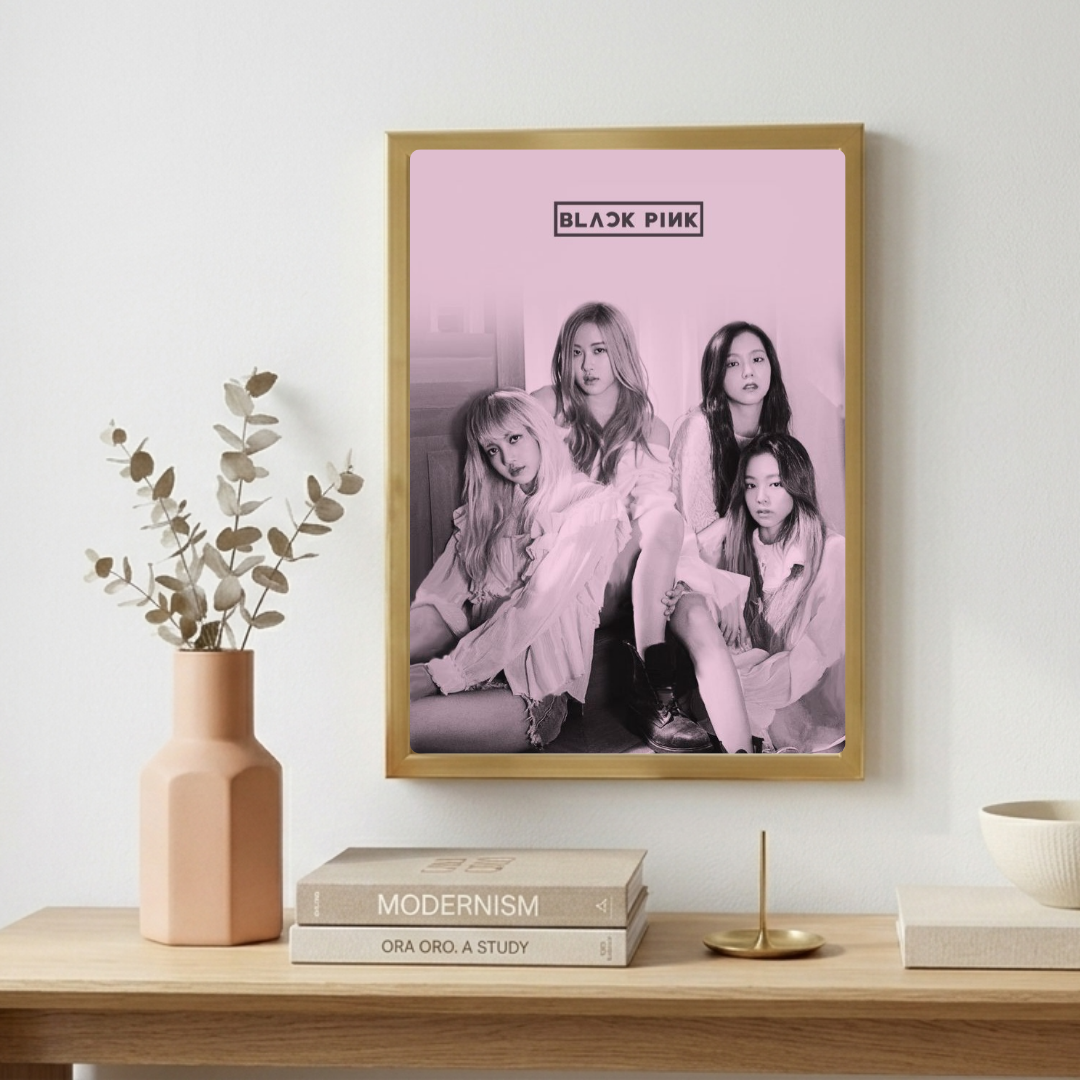 Blackpink Poster with Frame