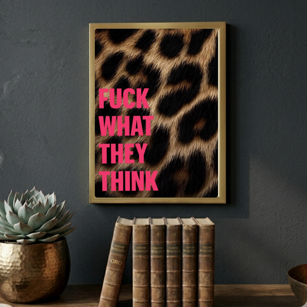 Home deco chic leopard