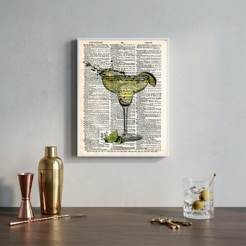 bar and restaurant decoration, margarita