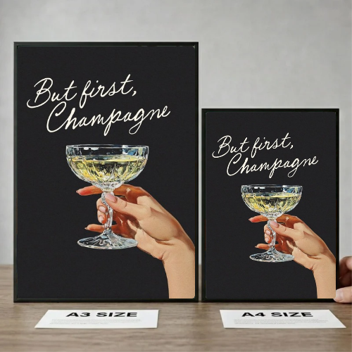 Chic Wine Champagne bar and restaurant decoration