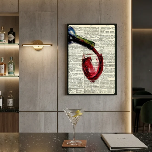 Red Wine bar and restaurant decoration