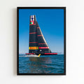 Luxury brand - luna rossa, barca a vela