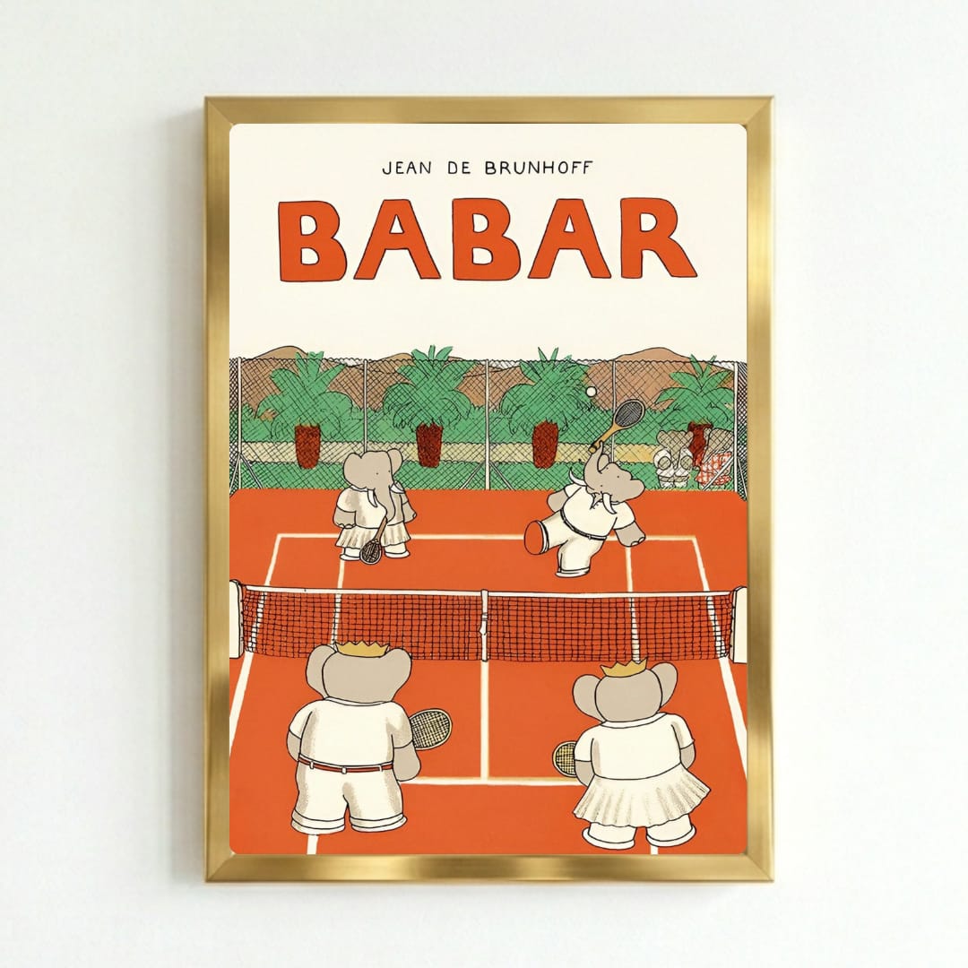 Babar kids room decoration