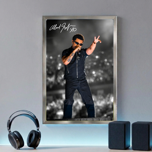 The Weeknd live autograph