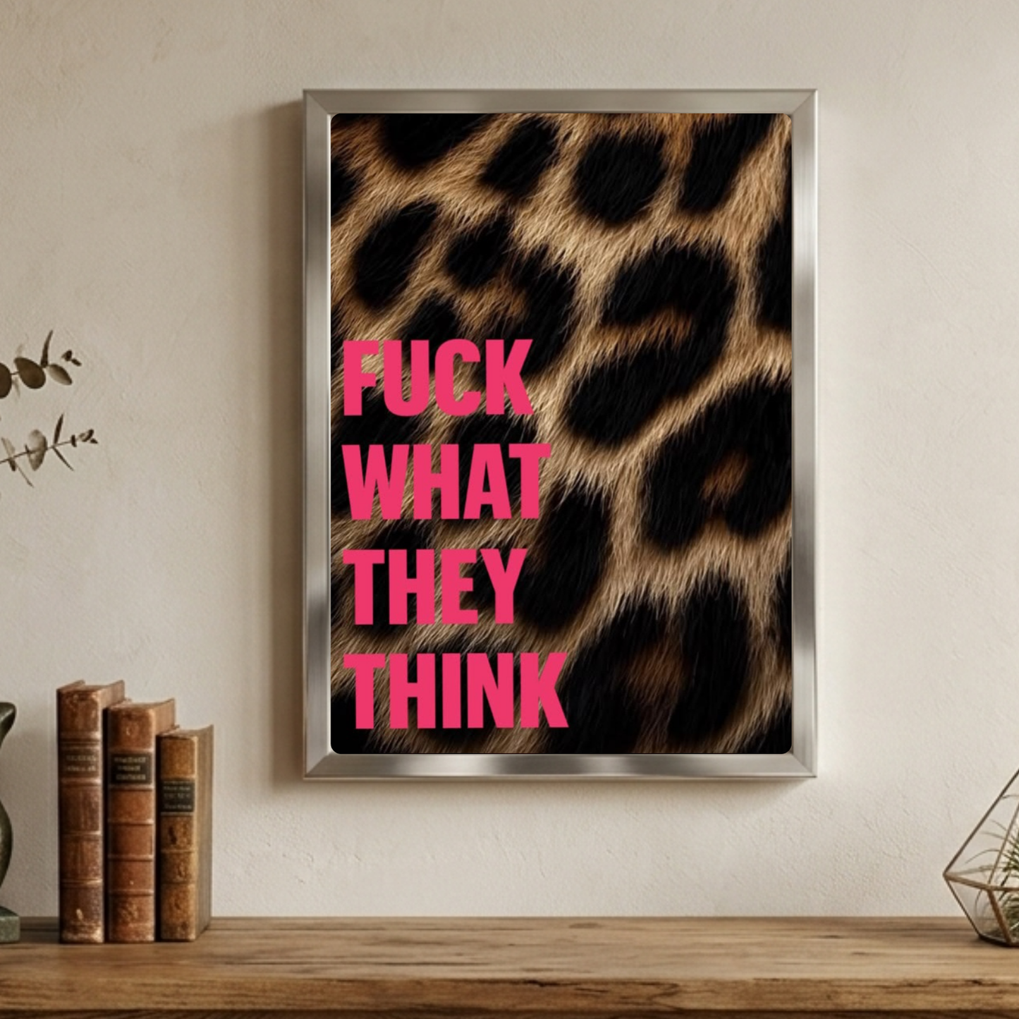 Home deco chic leopard
