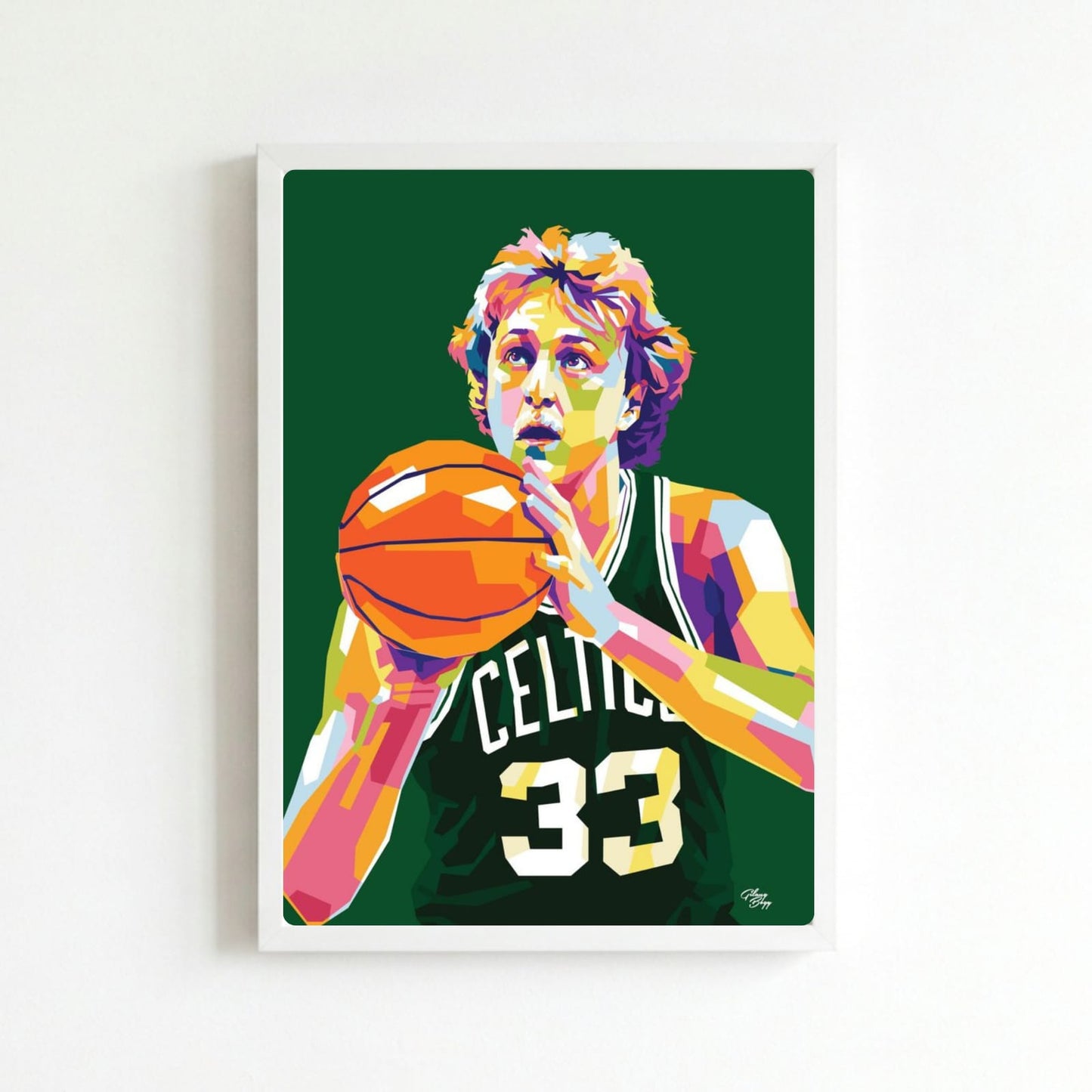 Larry Bird - Basket