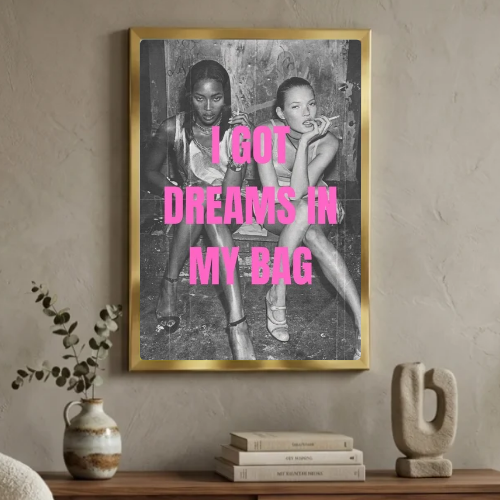 Kate Moss, Noemi Campbell Girls Aesthetic Room