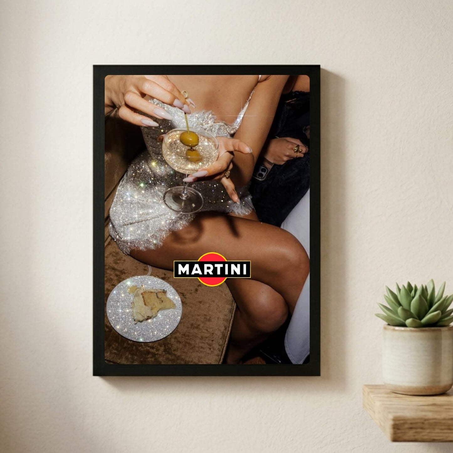 bar and restaurant decoration martini chic