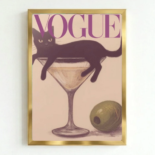 bar and restaurant decoration vogue cat martini chic