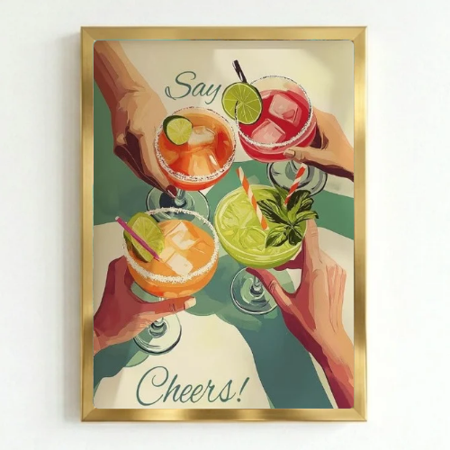 bar and restaurant decoration, cocktail drink