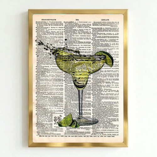 bar and restaurant decoration, margarita