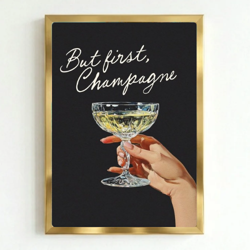 Chic Wine Champagne bar and restaurant decoration