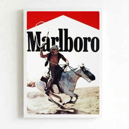 bar and restaurant decoration, Marlboro sigarette
