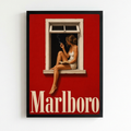 bar and restaurant decoration, marlboro cigarette