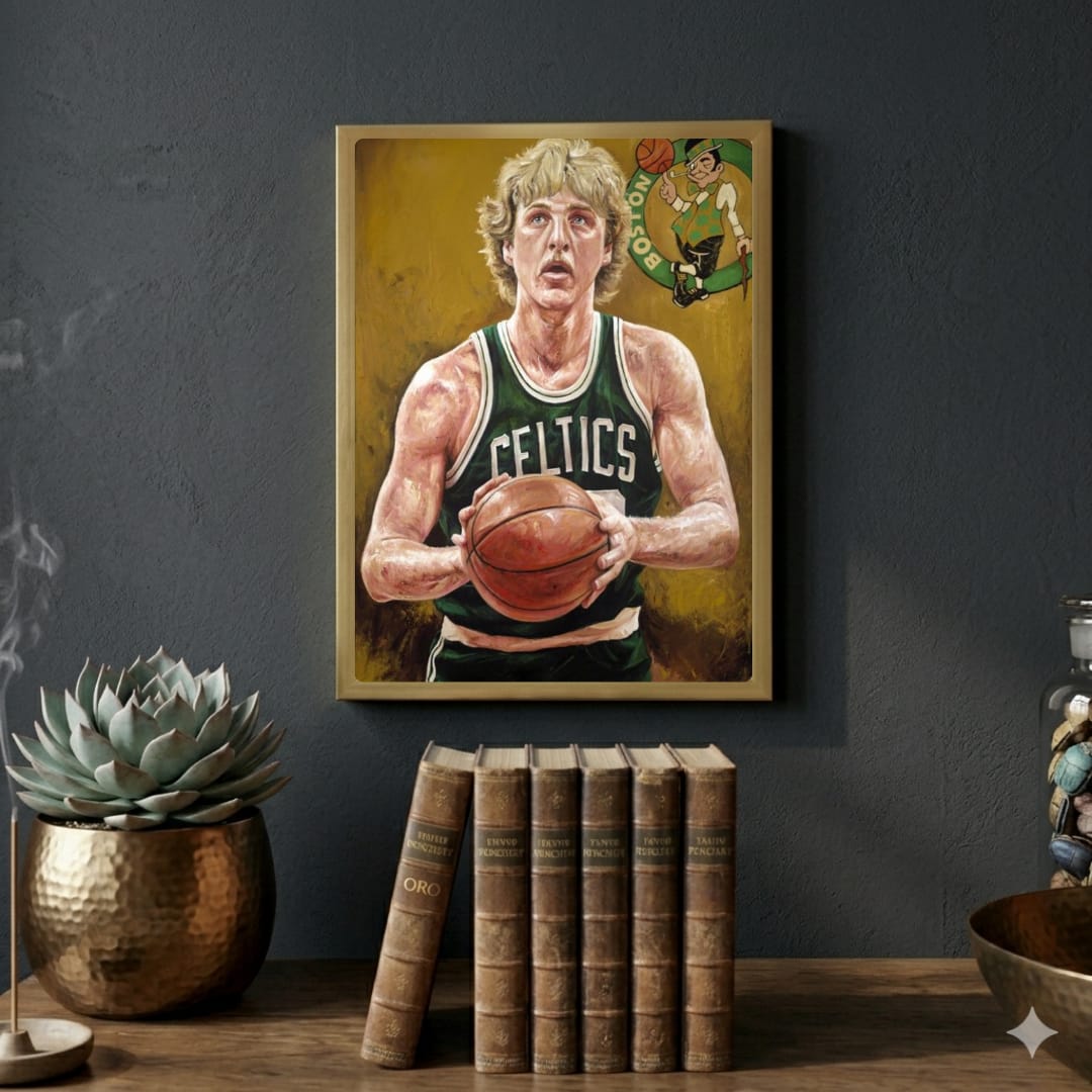Larry Bird - Basket