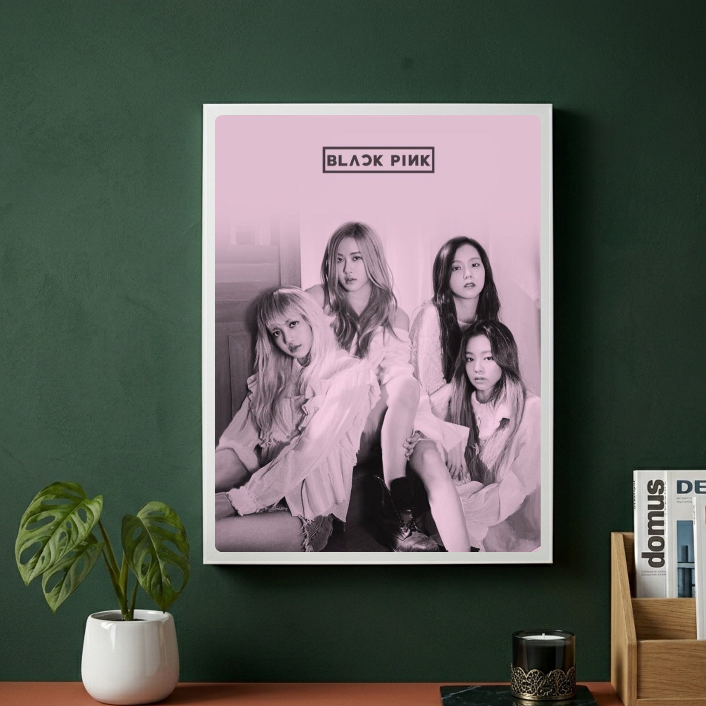 Blackpink Poster with Frame