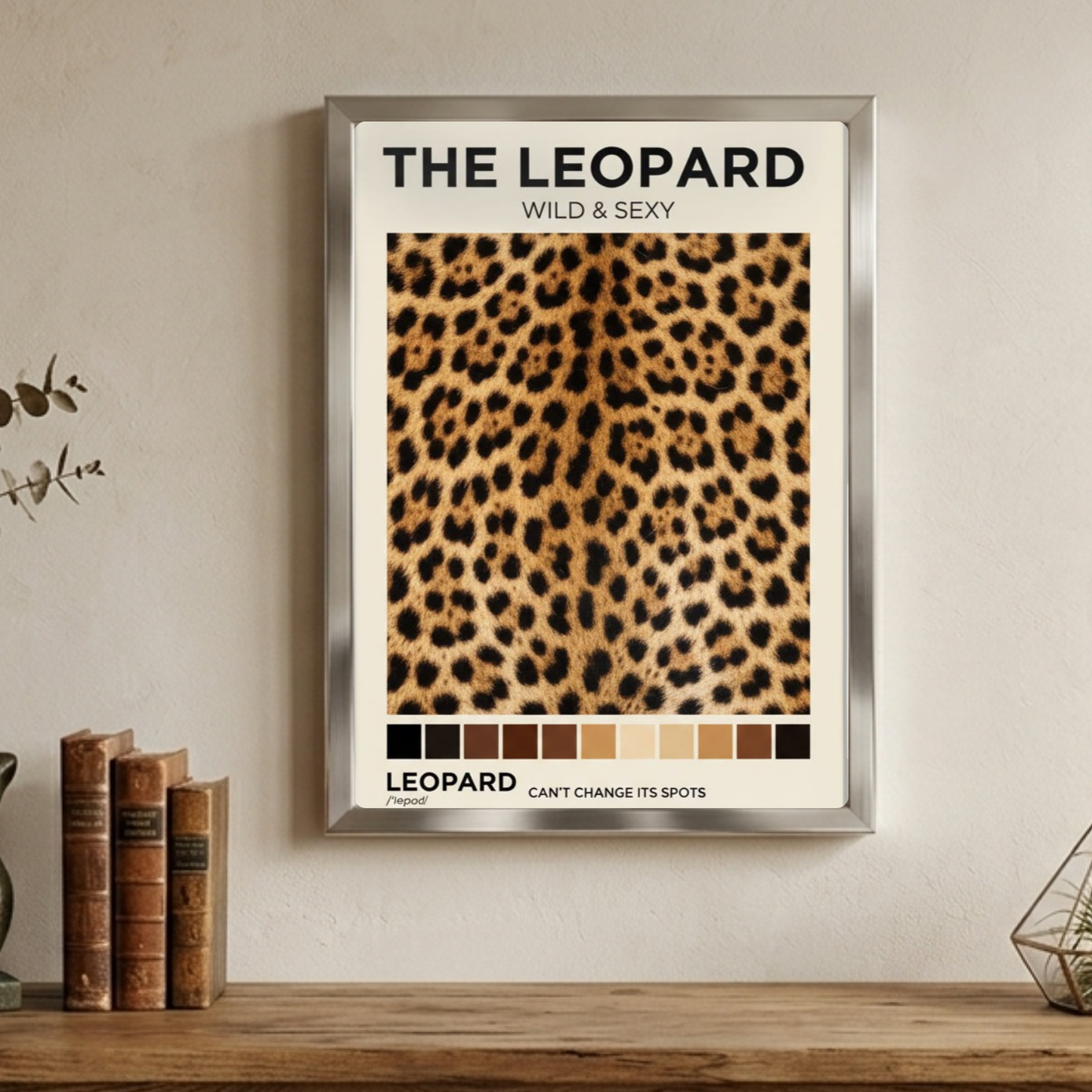 Home deco chic leopard