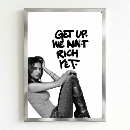 Chic room girl poster
