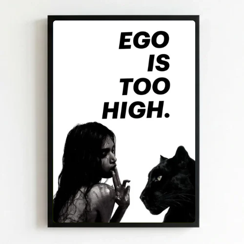 Chic room girl poster