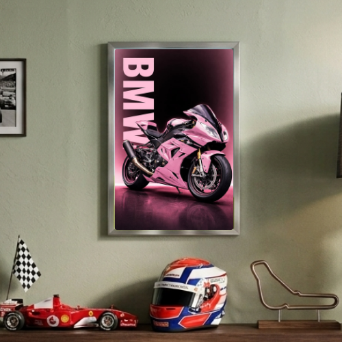 Bmw moto pink