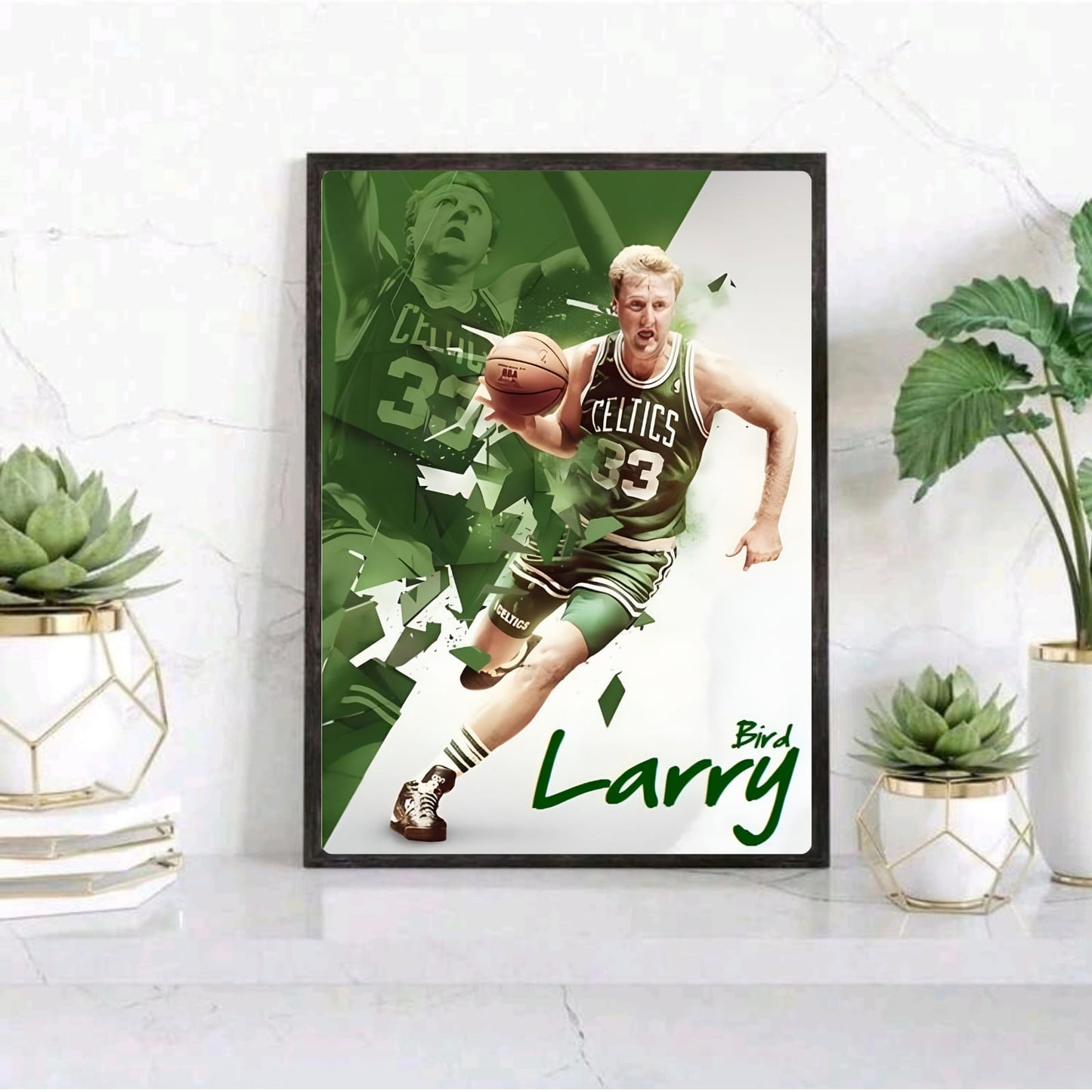 Larry Bird - Basket