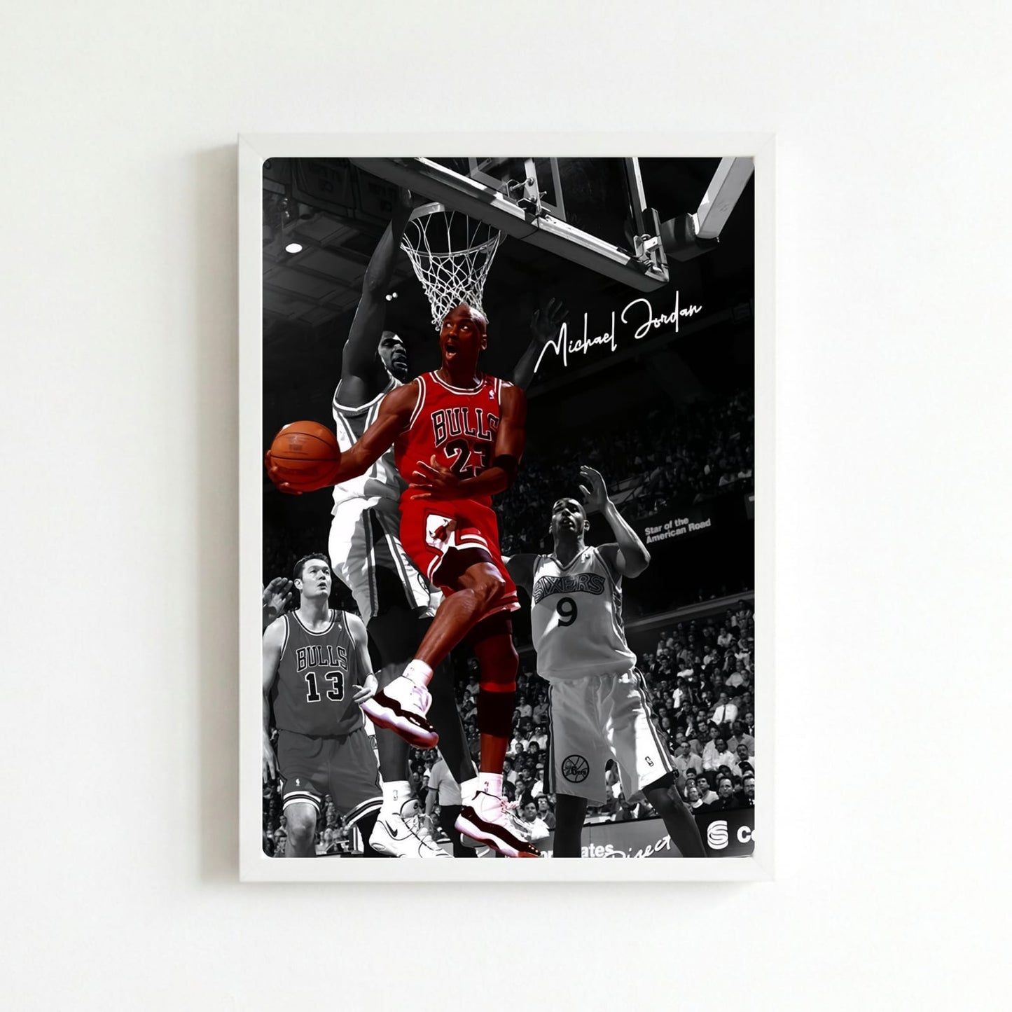 Michael Jordan and Kobe Briant - Basket