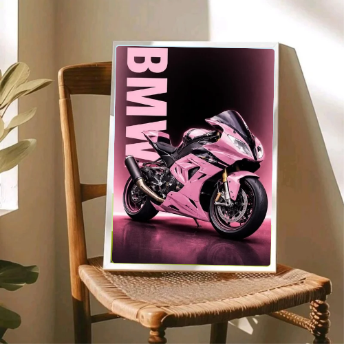 Bmw moto pink