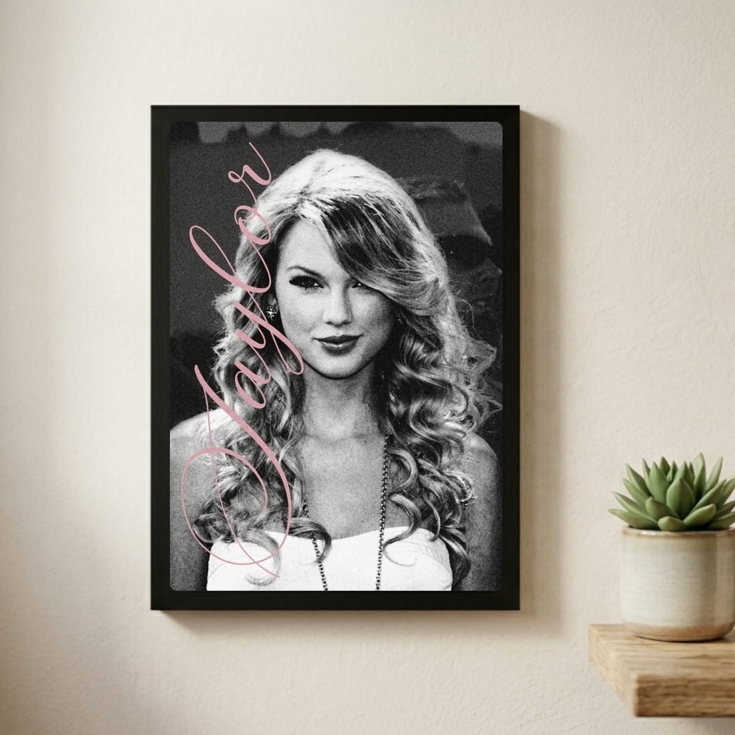 Taylor Swift Poster with Frame
