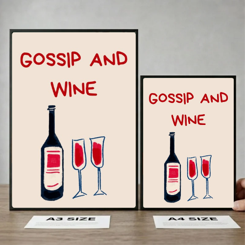 bar and restaurant decoration wine and gossip