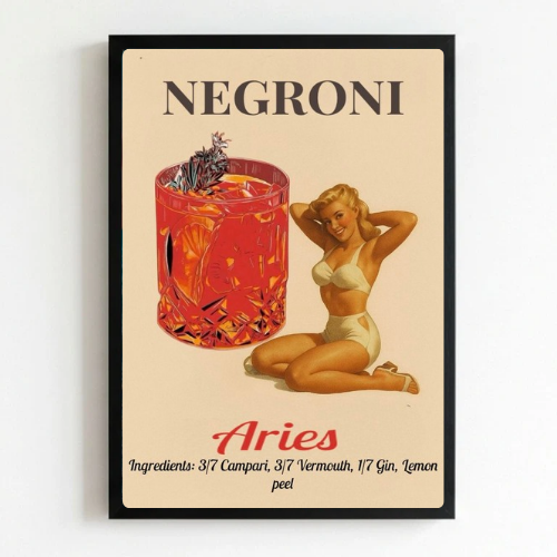 bar and restaurant decoration negroni aries