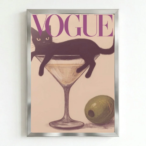bar and restaurant decoration vogue cat martini chic