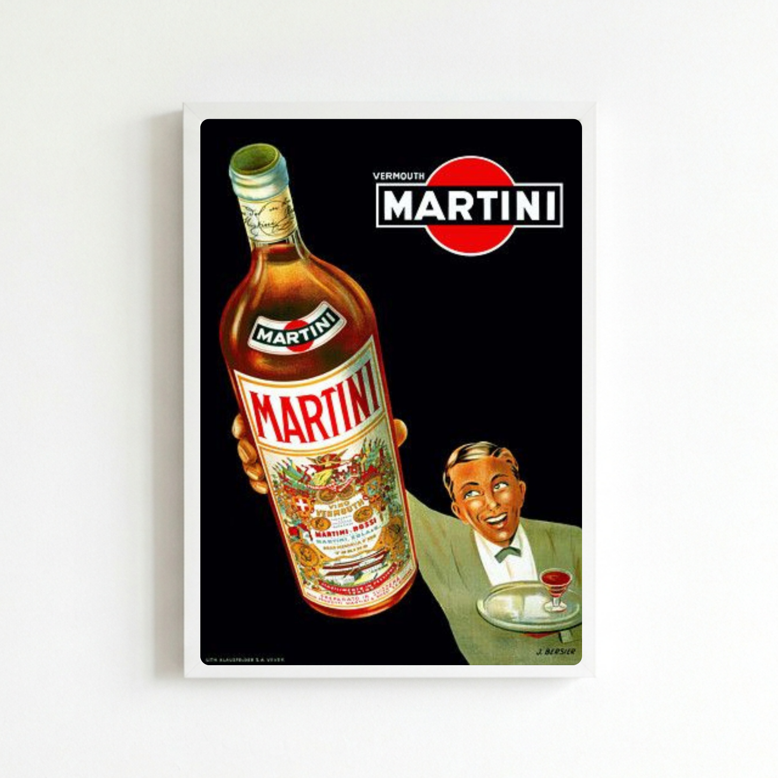 bar and restaurant decoration, martini
