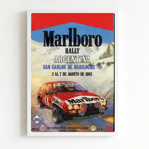 bar and restaurant decoration, Marlboro sigarette
