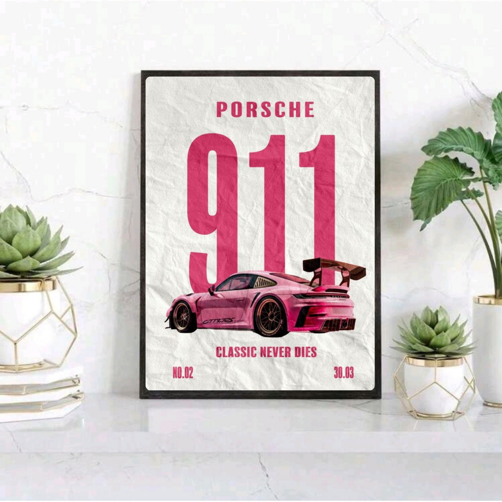 Porsche poster