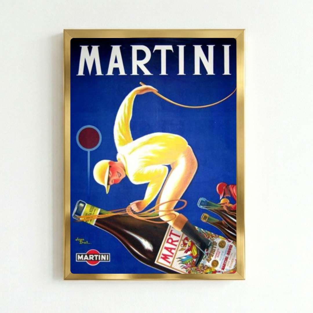 bar and restaurant decoration, martini
