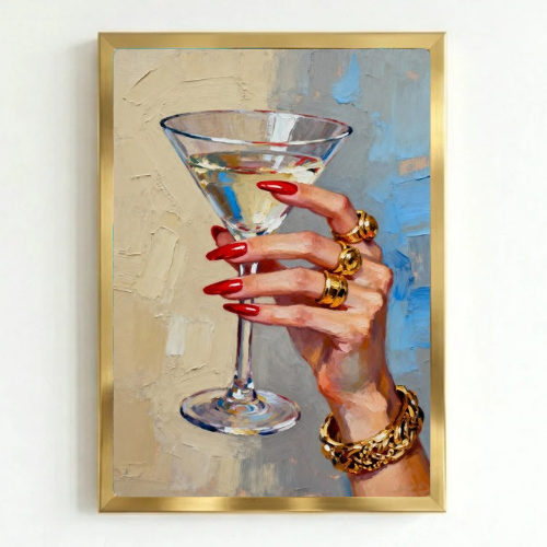 bar and restaurant decoration martini chic
