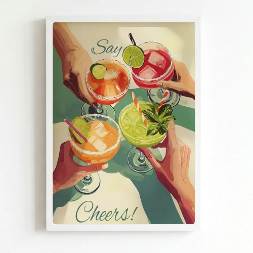 bar and restaurant decoration, cocktail drink
