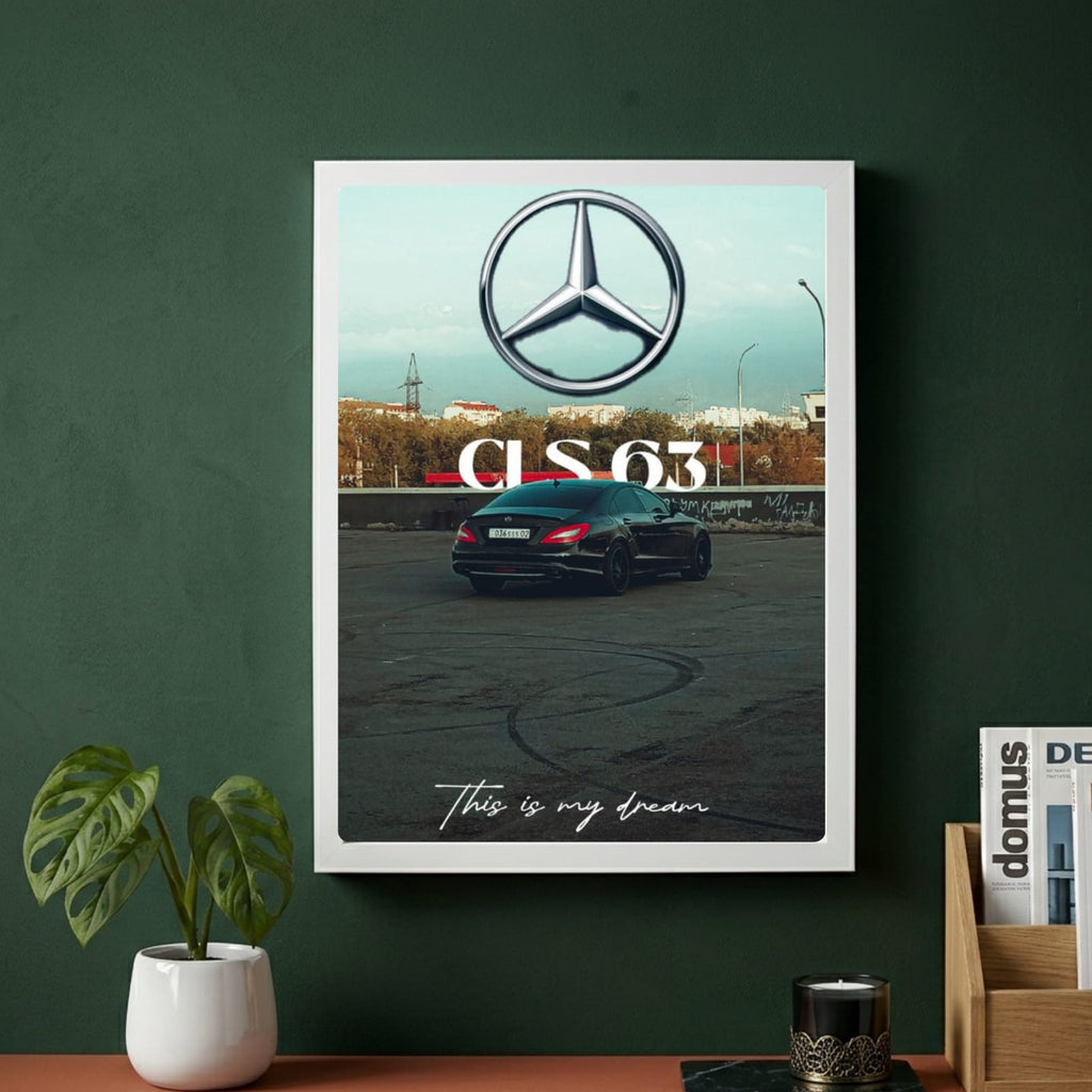 Mercedes poster