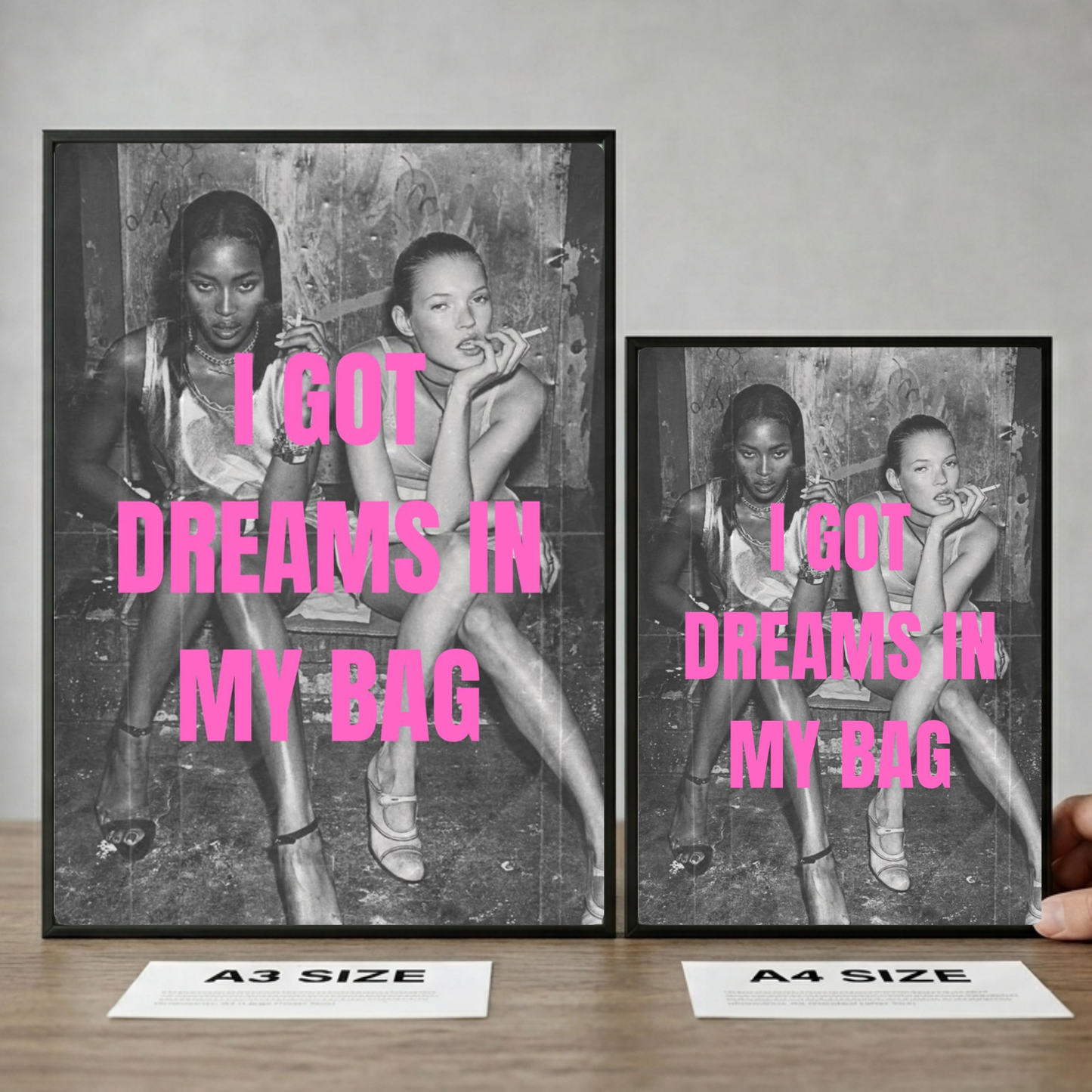 Kate Moss, Noemi Campbell Girls Aesthetic Room