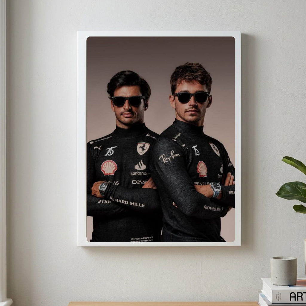 charles leclerc carlos sainz ferrari f1