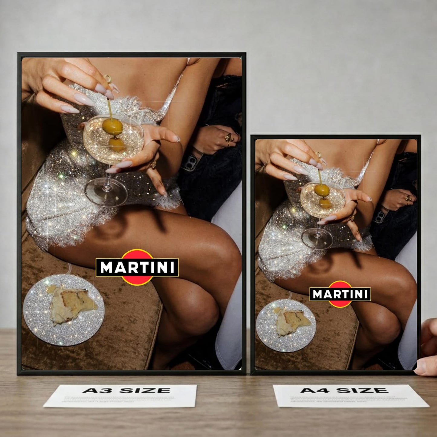 bar and restaurant decoration martini chic