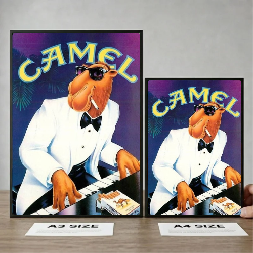 bar and restaurant decoration, Camel sigarette