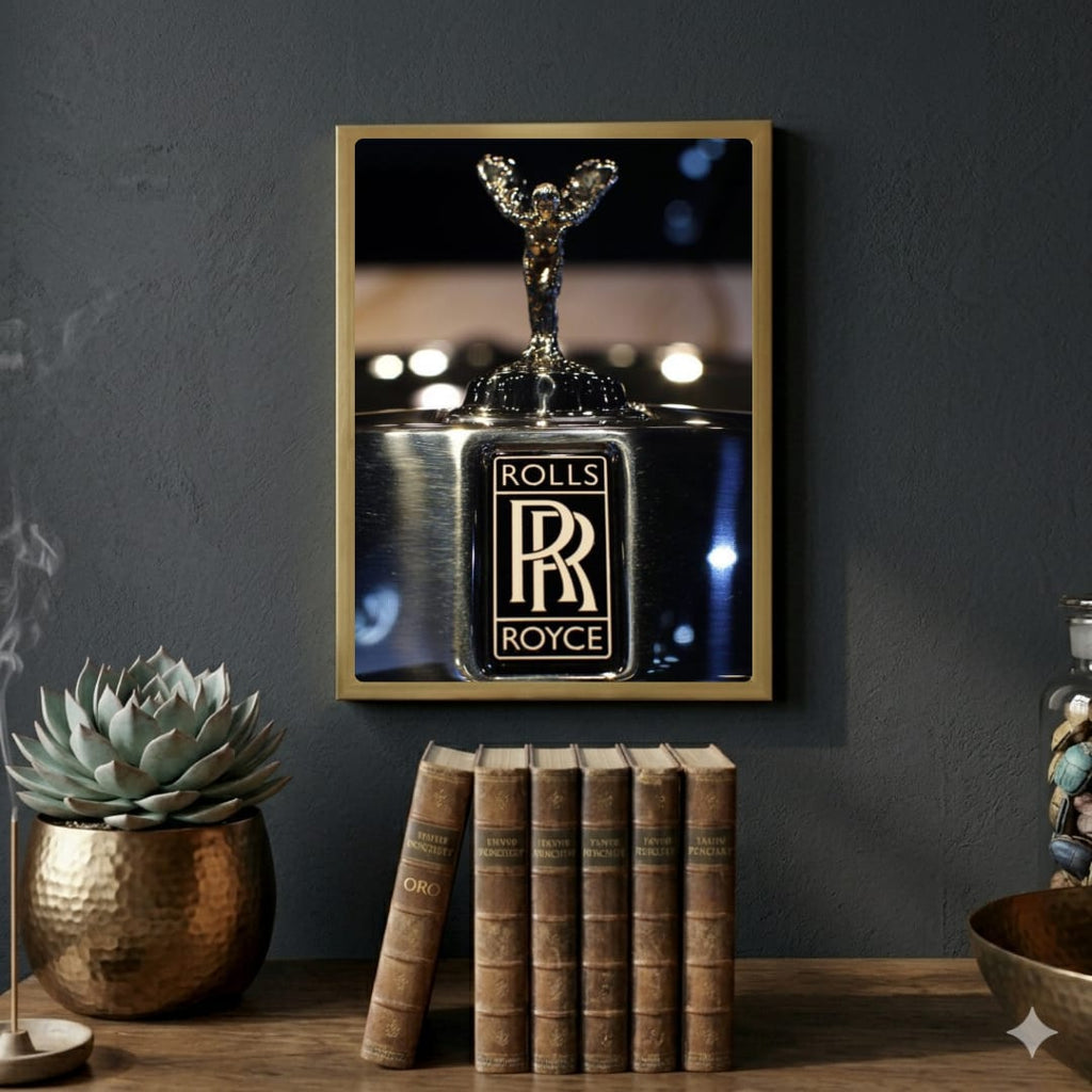 rolls royce- car poster