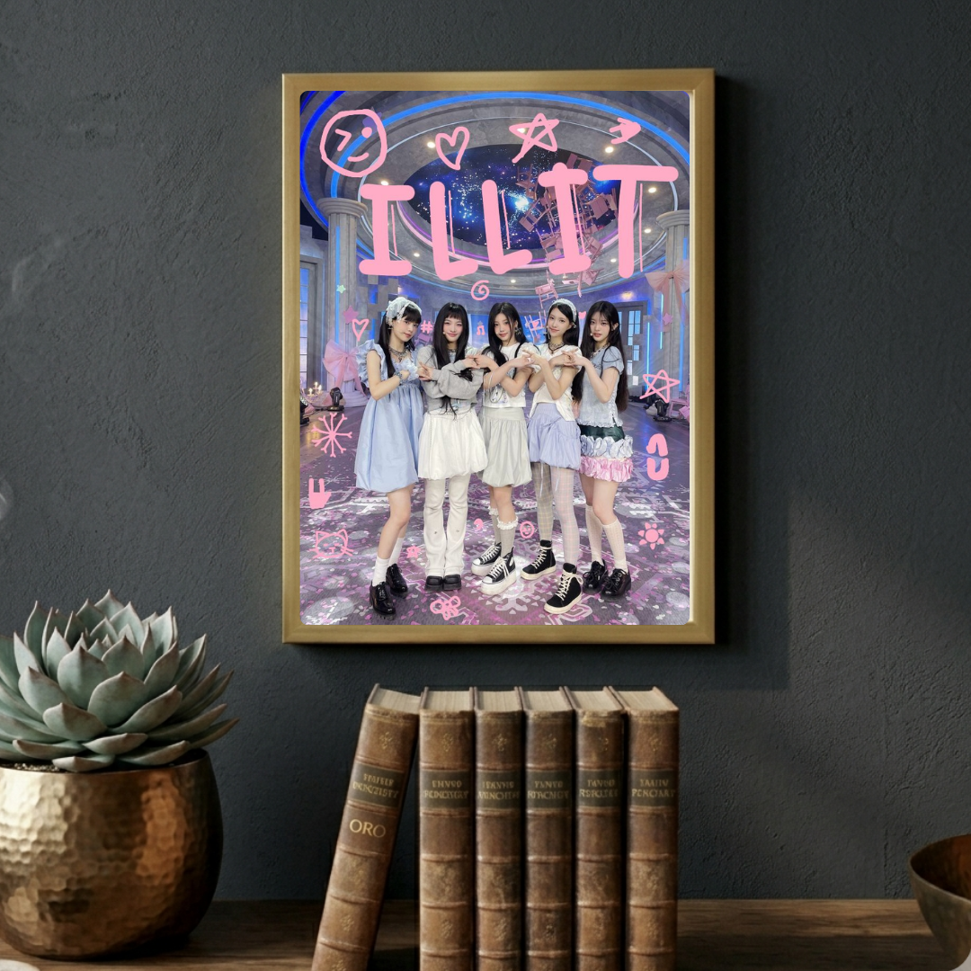 Illit Kpop Poster