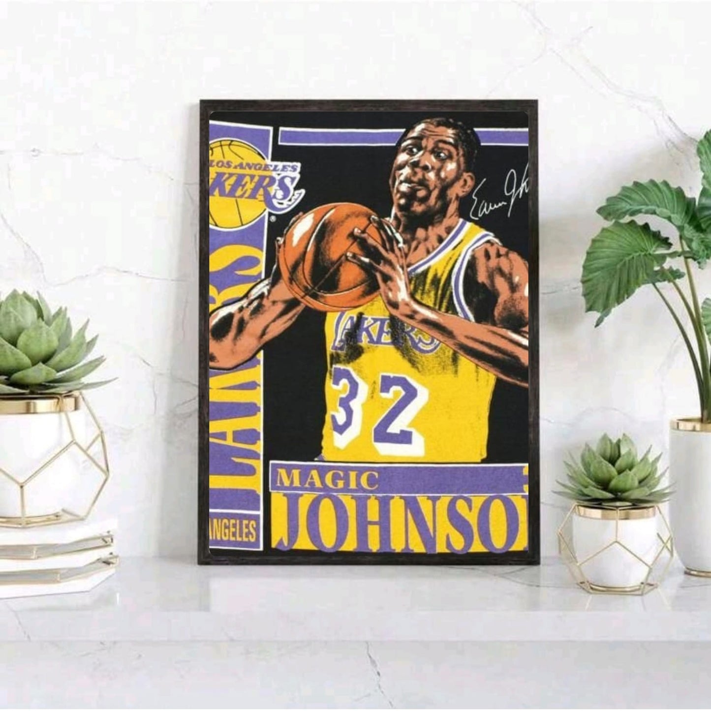 Magic Johnson - Basket