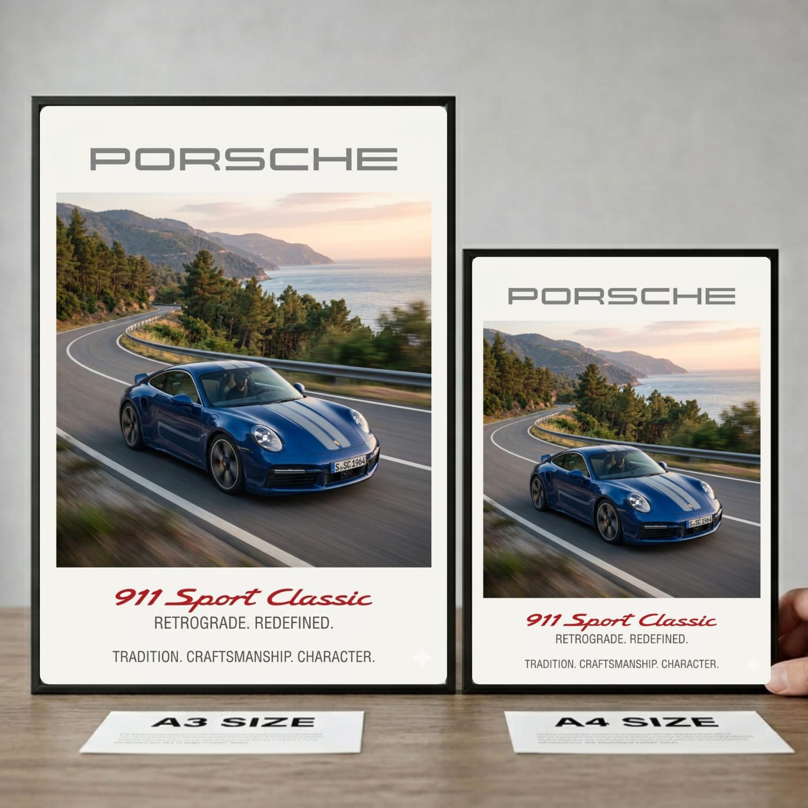 porsche poster